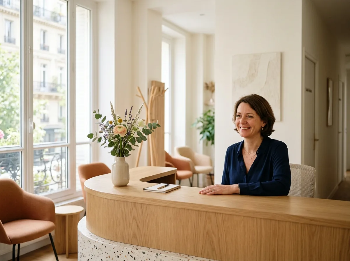 L’accueil du cabinet
