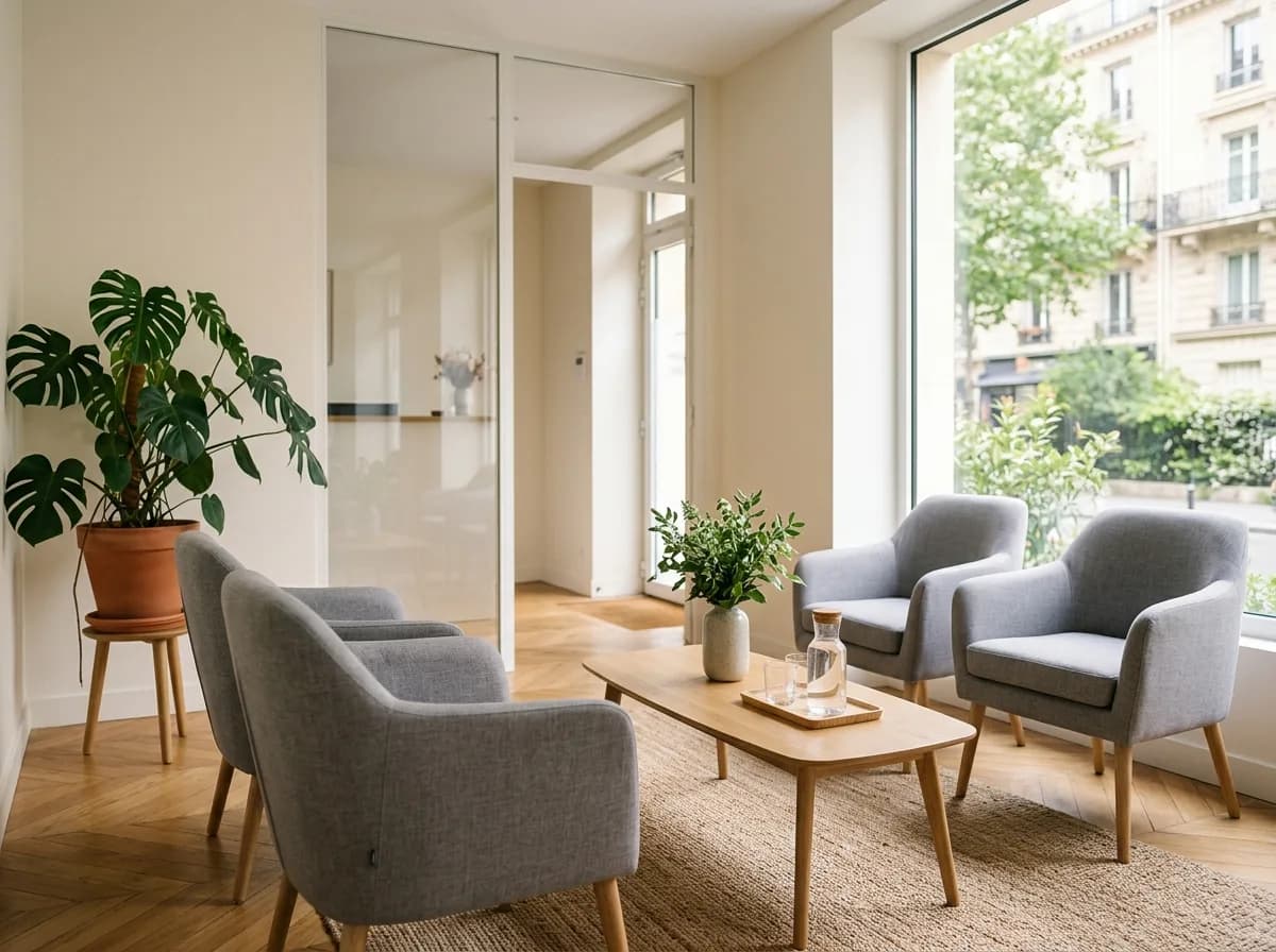 La salle d’attente