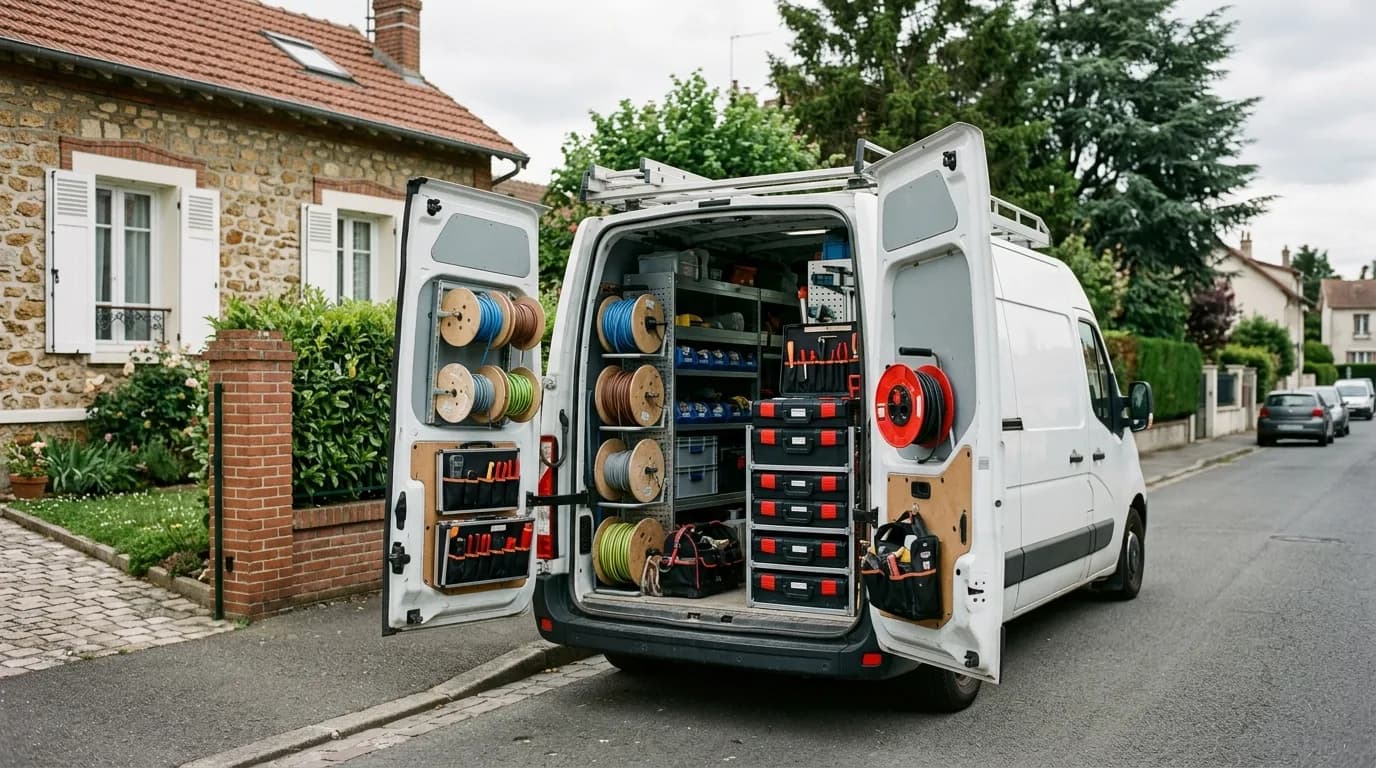 VoltPro Électricité en intervention