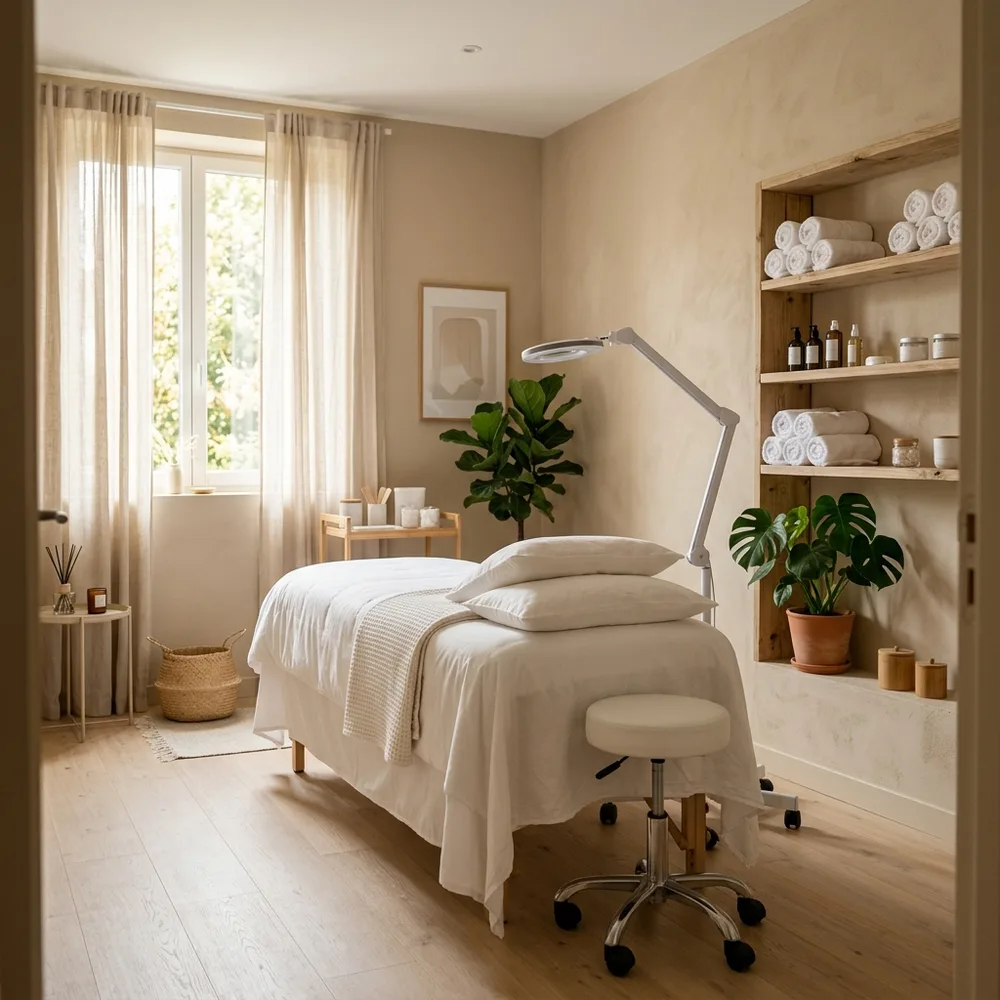 Cabine de soin visage