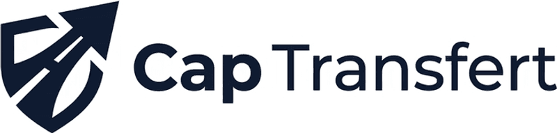 Logo créé pour Cap Transfert, chauffeur vtc