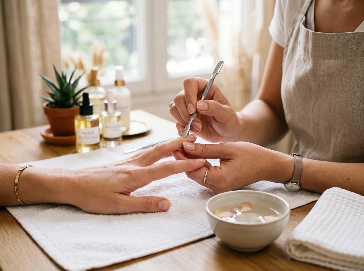 Manucure & beauté des pieds — Studio Perle