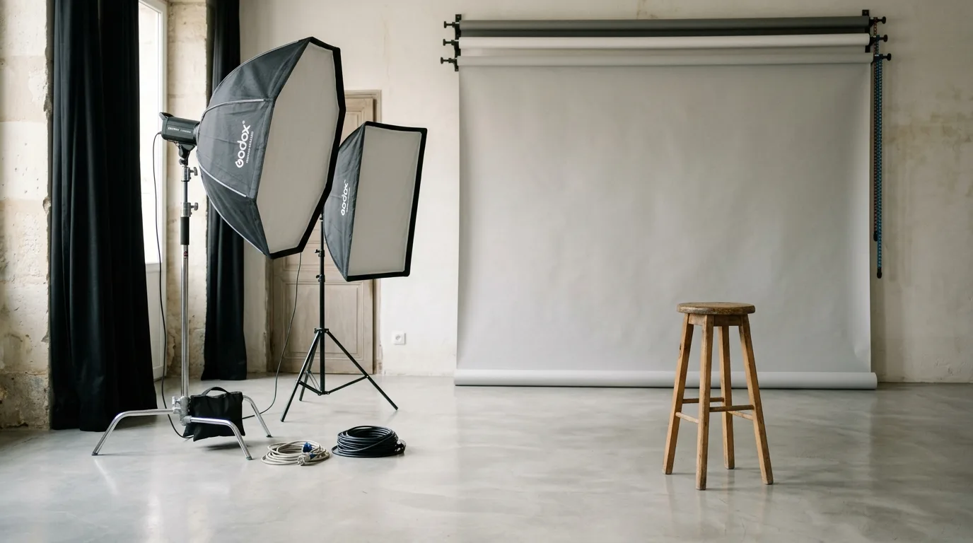 Studio Lumière en intervention