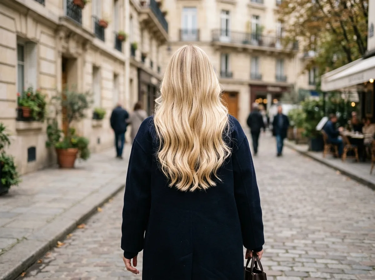 Balayage blond lumineux