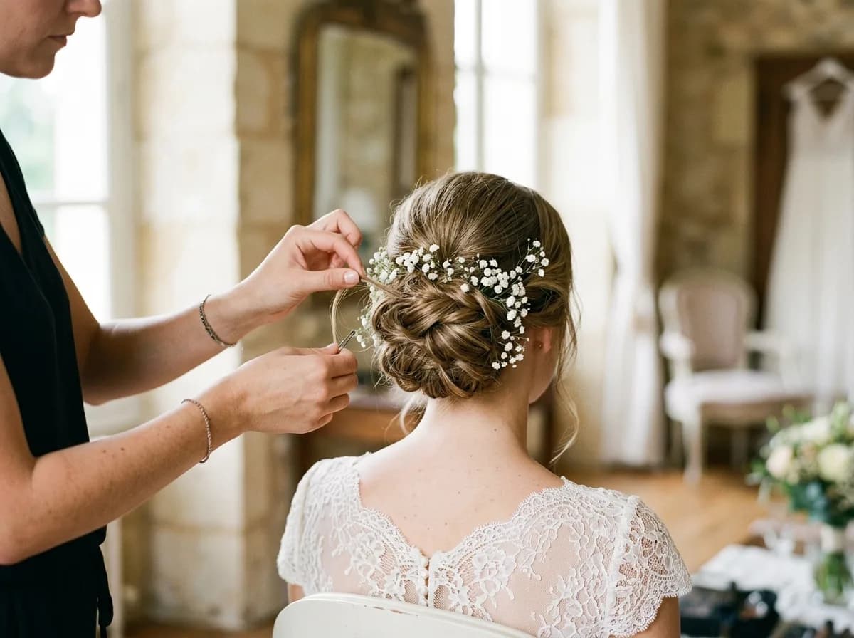 Coiffure mariage — Studio Éclat