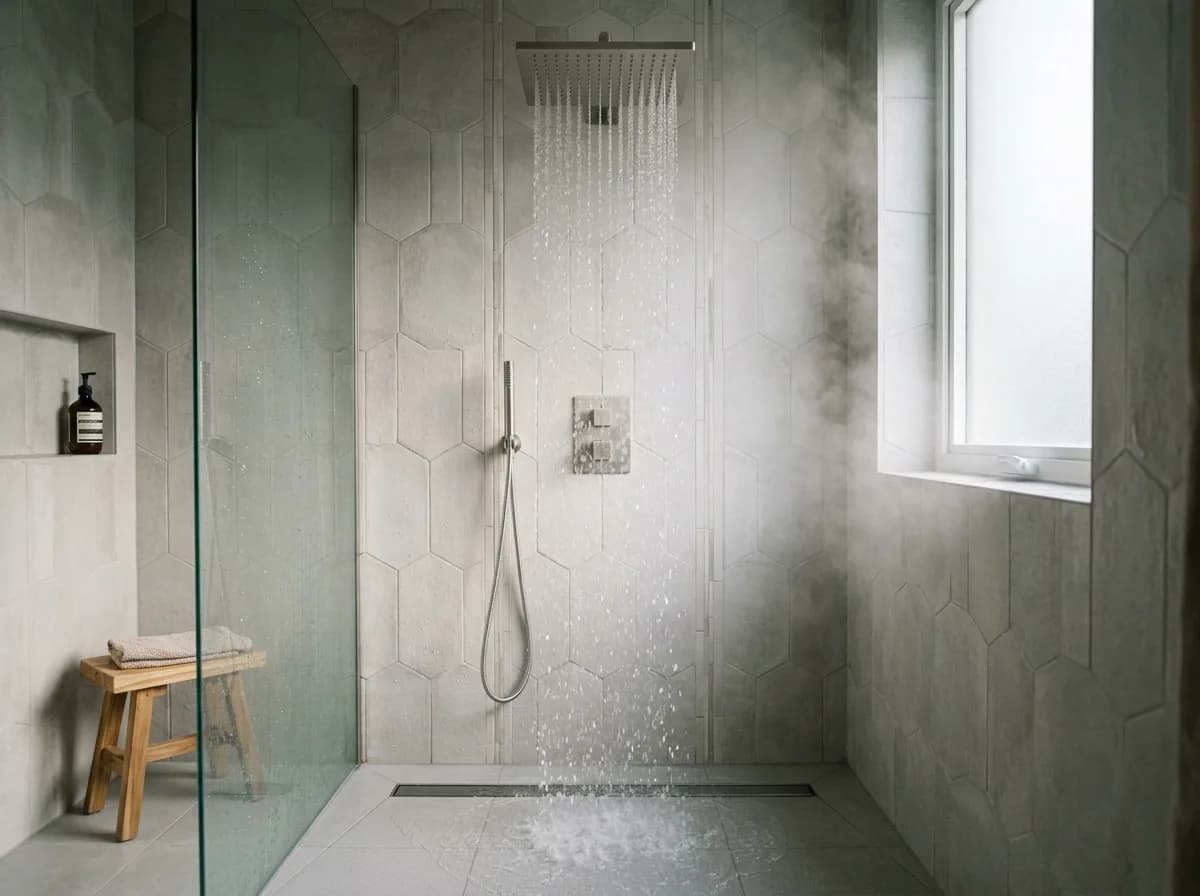 Douche à l’italienne